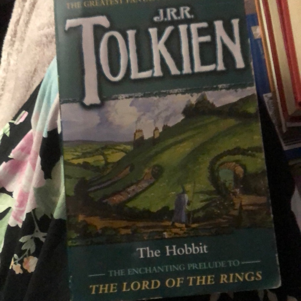 Excellent used condition copy paper back of the hobbit N